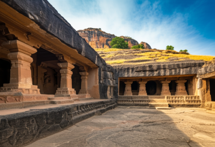 Badami Caves: A Glimpse into Ancient Indian Temple Architecture