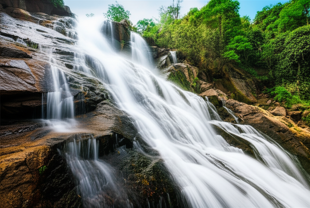Experience the Beauty of Kalhatti Falls, the Mini Niagara of India