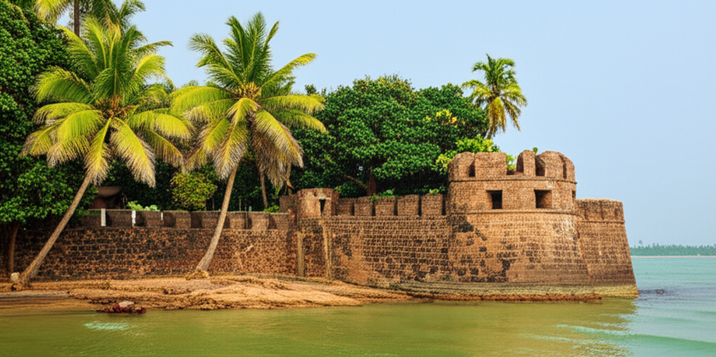 Explore the Rich History of Poovar Fort on Poovar Island