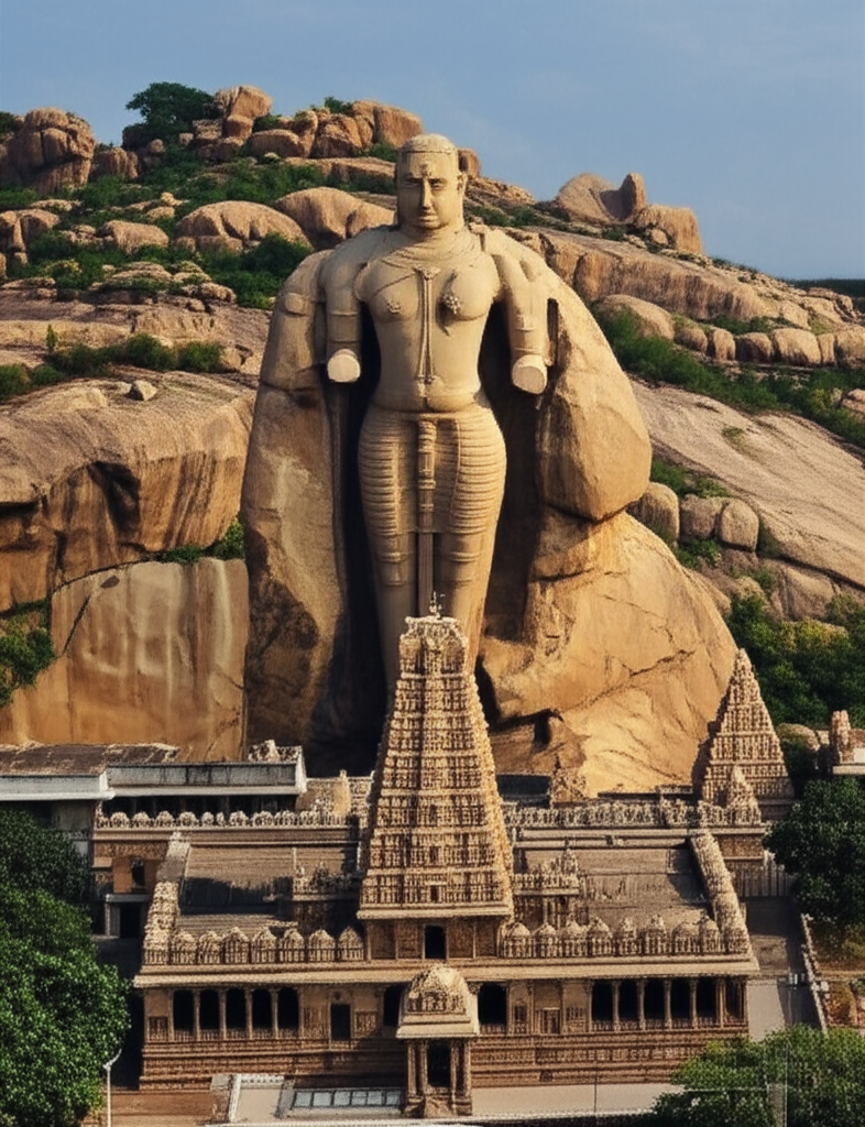 Gommateshwara Temple: A Majestic Statue in Hassan