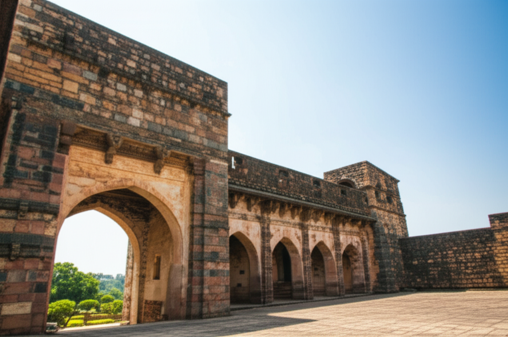 Hindola Mahal: A Masterpiece of Mandu's Historical Architecture