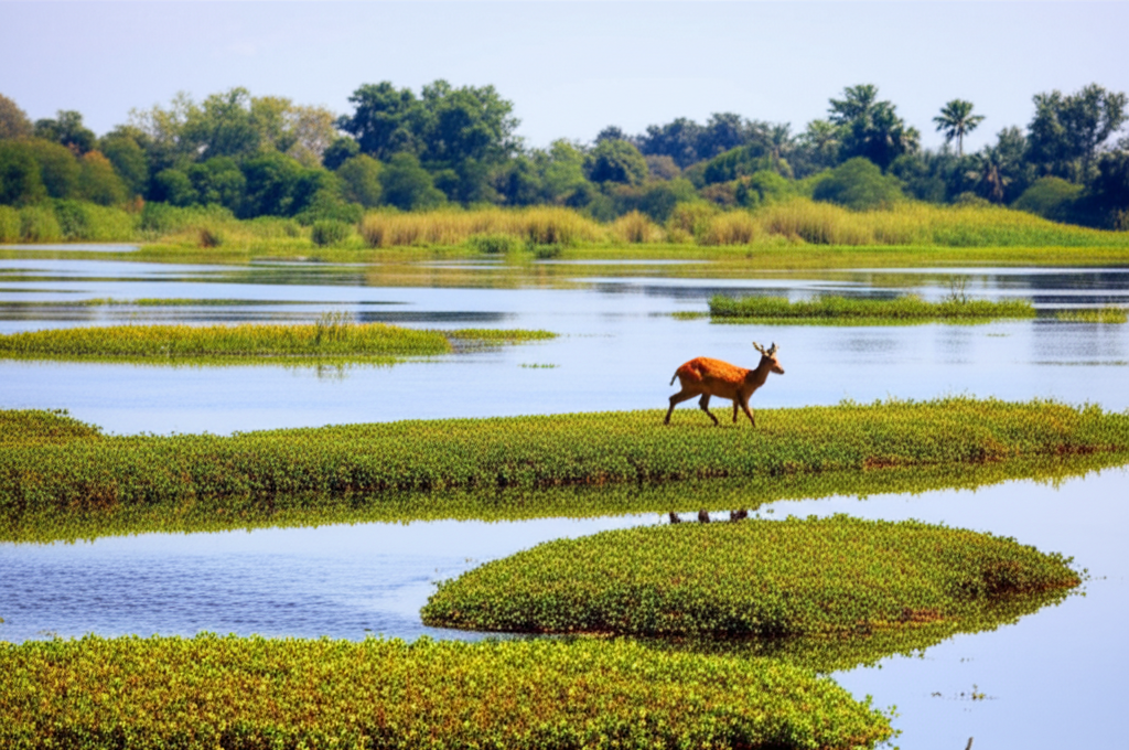 Keibul Lamjao National Park: A Sanctuary for Endangered Sangai Deer