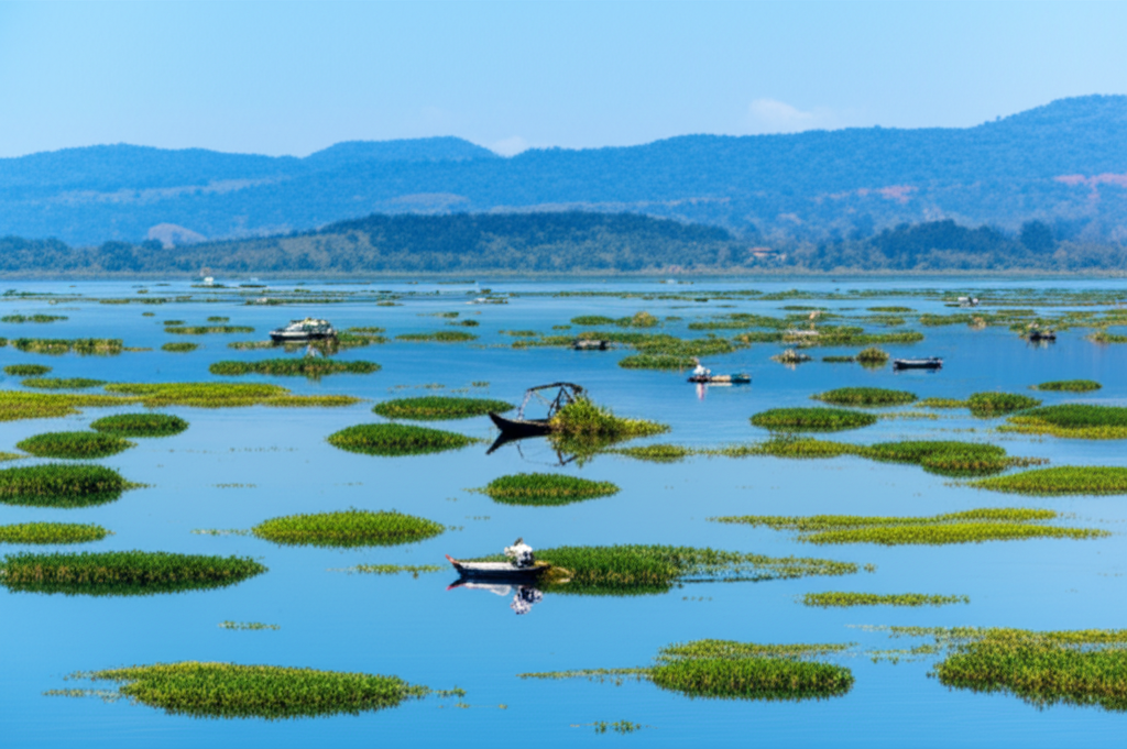 Loktak Lake: A Unique Freshwater Ecosystem in Manipur