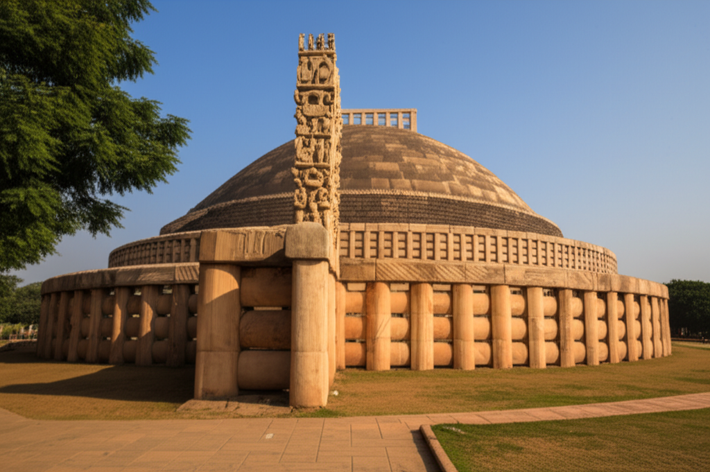 Sanchi Stupa: A Glimpse into Ancient Buddhist History